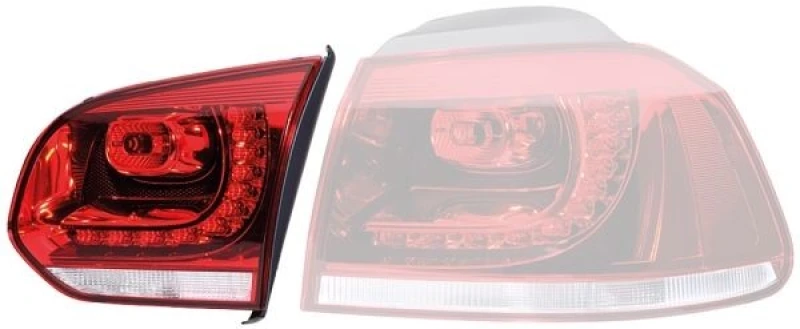 Image of HELLA 2TZ 010 409-151 Rear light Inner Section, with bulb holder, Left, W16W Combination Rearlight (391)