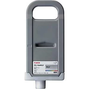 Image of Canon PFI704PGY Photo Grey Ink Cartridge