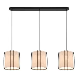 image of Cardine Bar Pendant Ceiling Light White E27