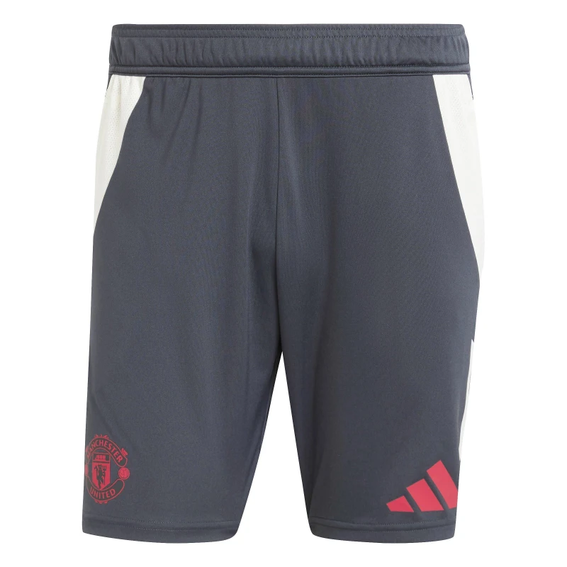 Image of adidas Manchester United European Tiro 24 Training Shorts Adults Licensed Football Shorts S Black 36064603350