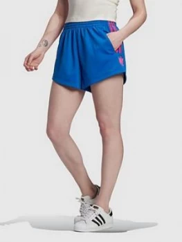 Image of Adidas Originals 3D Trefoil Short - Blue/Pink