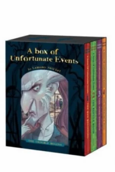 Image of A Box of Unfortunate Events by Lemony Snicket Hardback