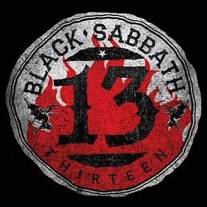 Image of Black Sabbath - 13 Flame Circle Single Cork Coaster