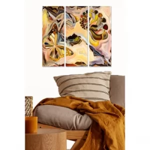 Image of MDF1327590794 Multicolor Decorative MDF Painting (3 Pieces)
