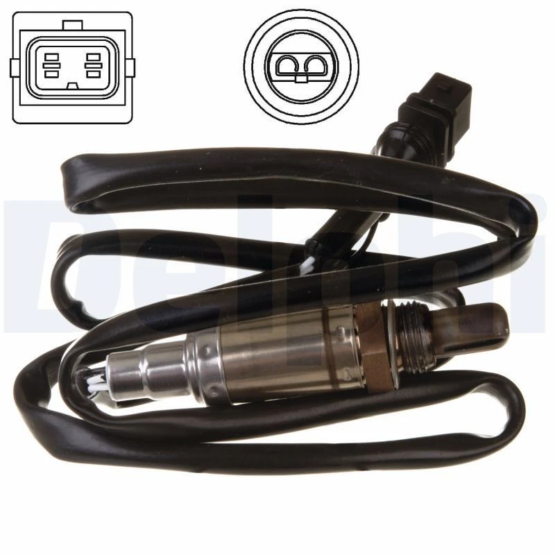 Image of DELPHI Lambda sensor DELPHI ES10242-12B1
