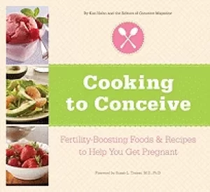 Image of cooking to conceive fertility boosting foods and recipes to help you get pr