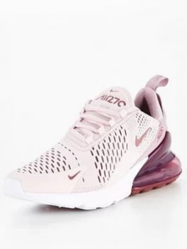 image of Nike Air Max 270, Pink/Red, Size 5, Women