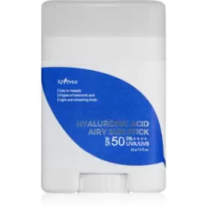 Image of Isntree Hyaluronic Acid protective moisturising balm in stick SPF 50+ 22 g