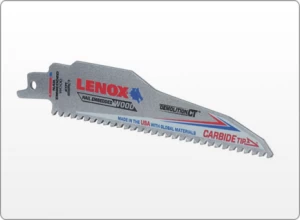 image of Lenox CT Carbide Tipped Demolition Reciprocating Saw Blades 152mm Pack of 1