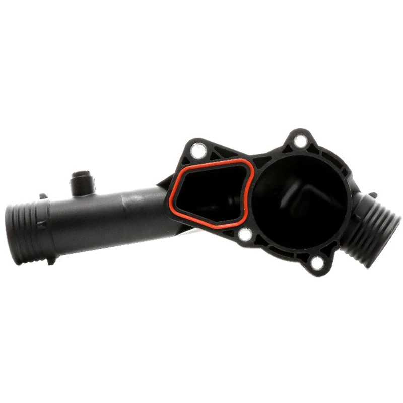 Image of METZGER 4010054 Coolant Flange Thermostat, with gasket/seal, without thermostat Plastic Coolant Flange (3219)