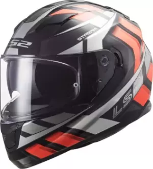 image of LS2 FF320 Stream Evo Loop Helmet, black-orange, Size 2XL, black-orange, Size 2XL