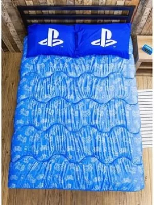 image of Rest Easy Sleep Better Playstation Line Up Coverless Quilt 10.5 Tog, Multi, Size Single