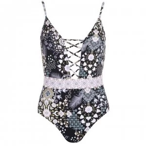 Image of Seafolly Spirit Mailt Swimsuit - Black