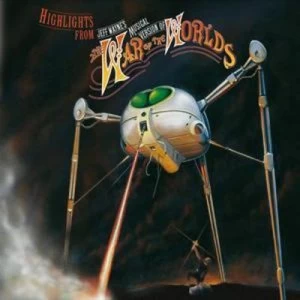 image of Highlights from Jeff Waynes Musical Version of the War of The by Jeff Wayne CD Album