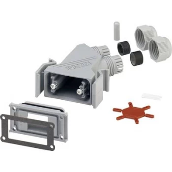 image of Phoenix Contact 1689129 VS-15-SET-STD IP-67 D-Sub Connector Variosub Socket, Plug -