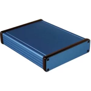 image of Hammond Electronics 1455P1601BU 1455P1601BU Universal enclosure 160 x 125 x 30.5 Aluminium Blue