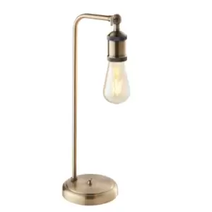 Image of Hal Complete Table Lamp, Antique Brass Plate