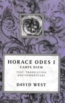Image of Horace Odes I by Horace Paperback