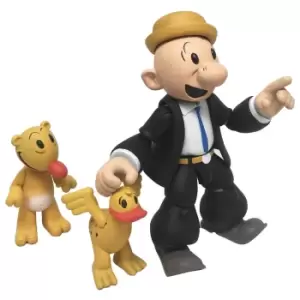 Image of Popeye Classics 1/12 Scale Action Figure - Castor Oyl
