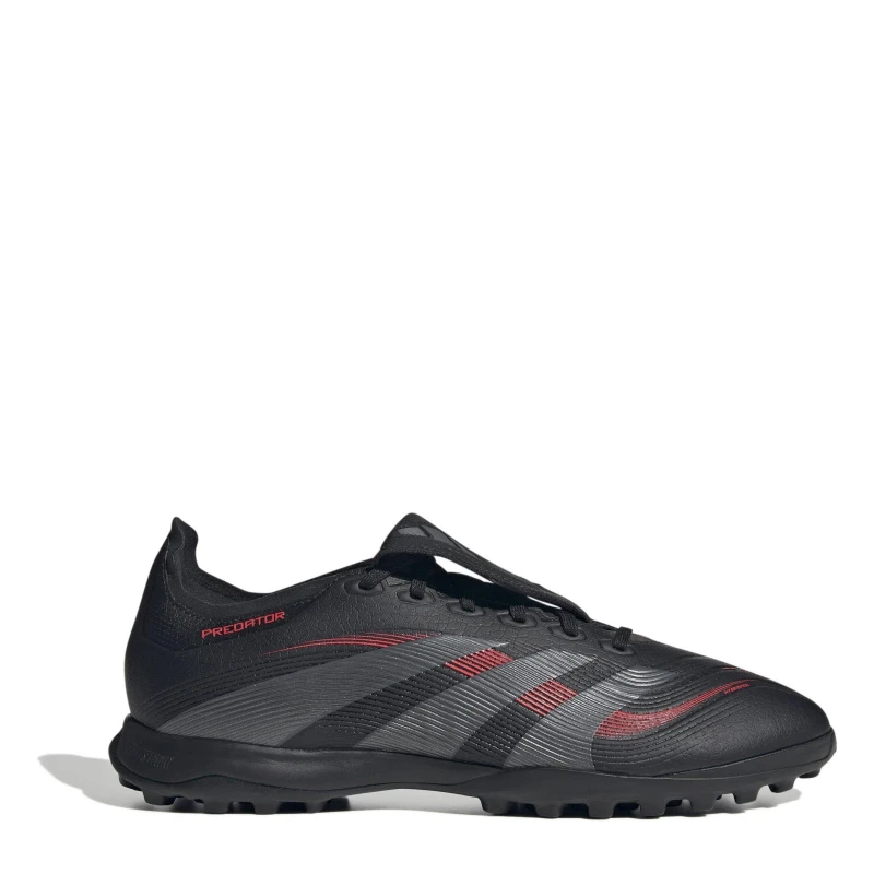 Image of adidas Predator League Fold-Over Tongue Astro Turf Football Boots - Black 9
