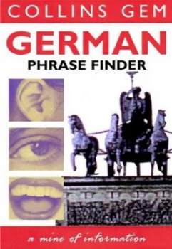 Image of Collins Gem German Phrase Finder by C. Smart Book