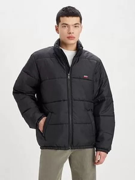 Sunset Short Puffer - Black