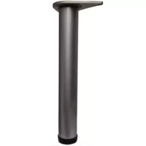 Image of GTV Adjustable Breakfast Bar Worktop Support Table Leg 1100mm - Colour Aluminium
