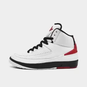 Image of Jordan Air Jordan 2 Retro (Gs), White/Varsity Red-Black, size: 6, Unisex, Shoes grade school, DX2591-106