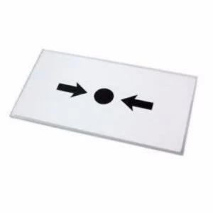 image of KAC Call Point Break Glass Fire Alarm Replacement Glass - Single