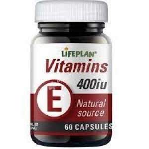 image of Lifeplan Vitamin E 400iu 60 Capsules