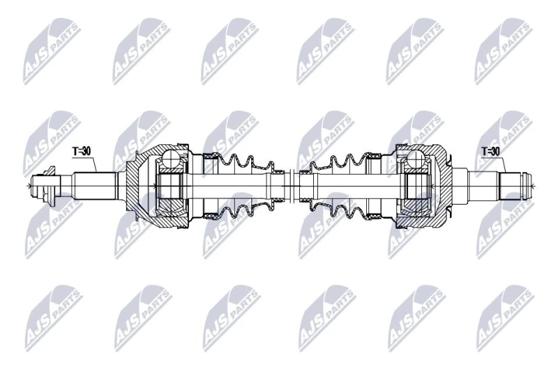Image of NTY Drive shaft NTY NPW-TY-215