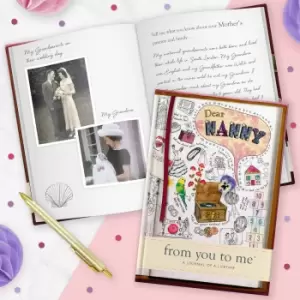 image of A Journal Of A Lifetime For Nanny, memory book