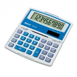 Image of Rexel Ibico 101X Pocket Calculator Blister Pack