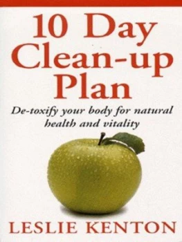 Image of 10 Day Clean-Up Plan by Leslie Kenton Paperback