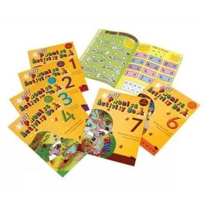 Image of Jolly Phonics Activity Books 1-7: in Precursive Letters (BE) by Sue Lloyd, Sara Wernham (Paperback, 2010)