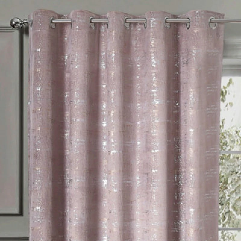 Image of Intimates Warwick Readymade Eyelet Curtains - Dusky
