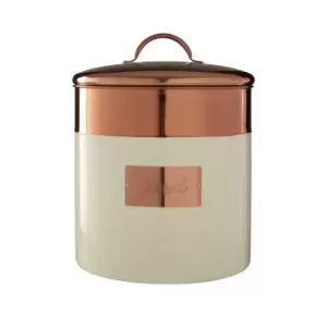 Bread Bin in Cream/Copper - main image