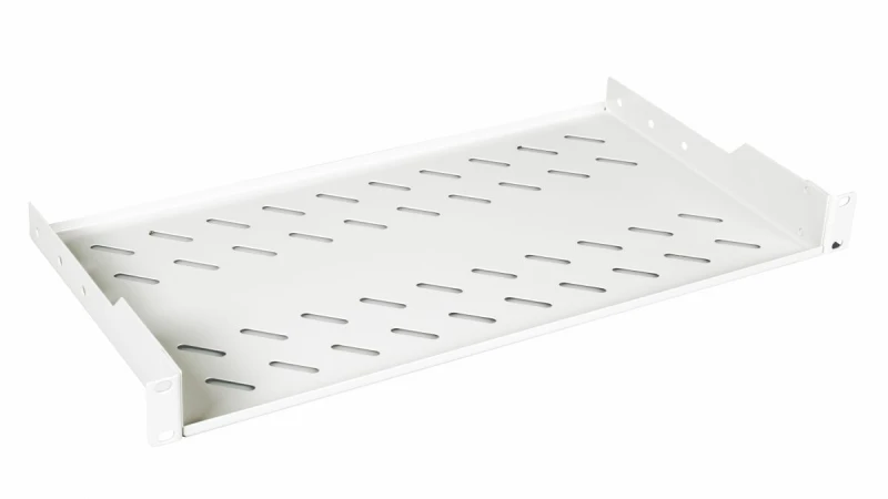 Image of Equip Fixed Shelf 19'. 1U. 400MM. Grey