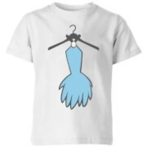 image of The Flintstones Betty Dress Kids T-Shirt - White - 11-12 Years