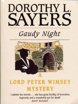 Image of Gaudy Night by Dorothy L Sayers Paperback