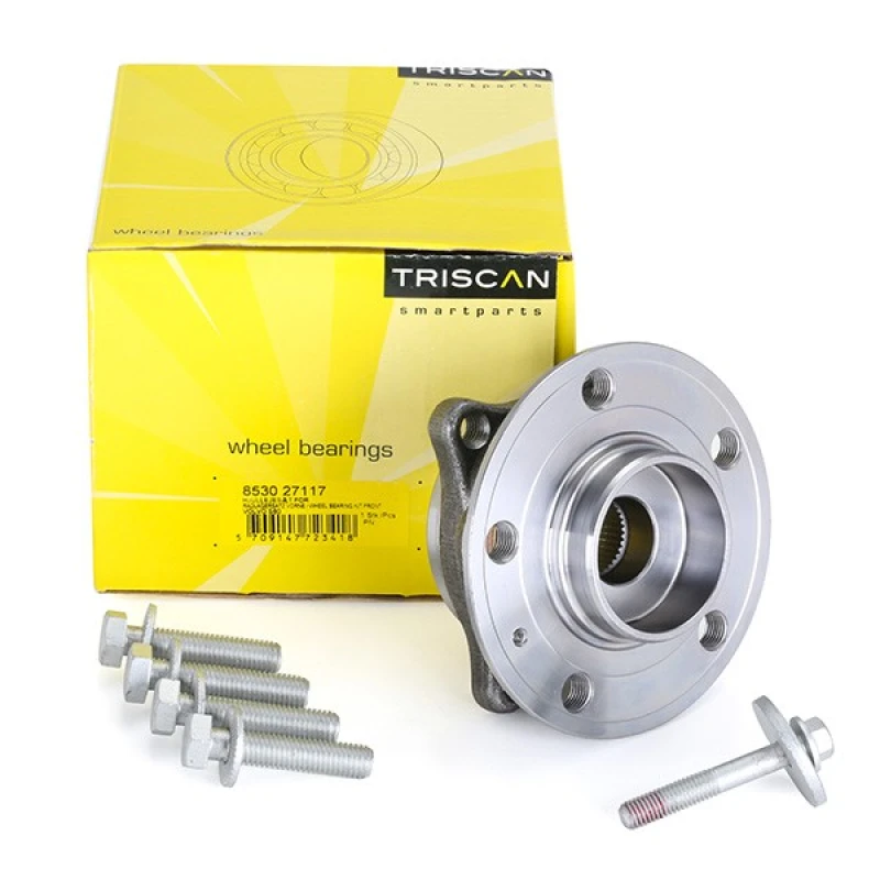 Image of TRISCAN 8530 27117 Wheel bearing kit with wheel hub Wheel Bearing Kit (654)