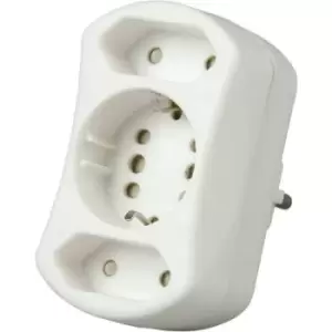 image of Kopp 179602001 3x Socket splitter White