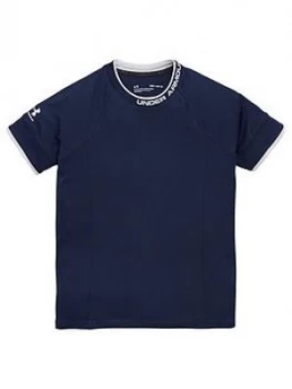 image of Urban Armor Gear Boys Youth Challenger Lll Training Tee - Navy, Size S