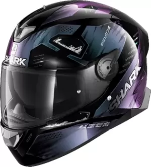 Image of Shark Skwal 2.2 Venger Helmet, black-purple Size M black-purple, Size M