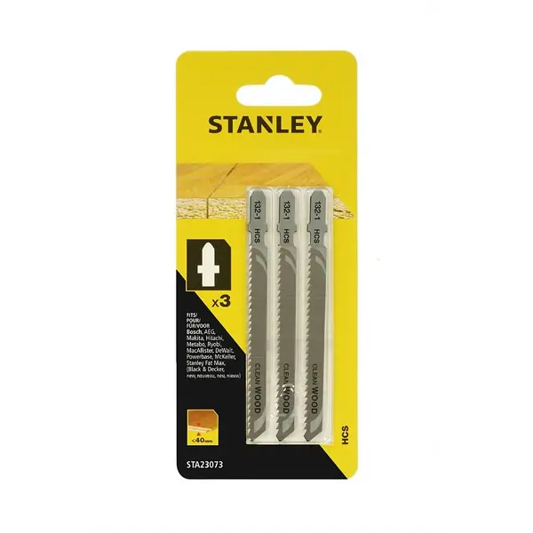 image of Stanley Jigsaw Blade (Down Cutting) - STA23073-XJ