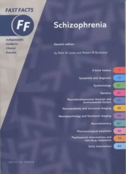 Image of Schizophrenia by Shn Lewis and Robert Buchanan Book