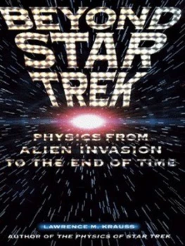 Image of Beyond Star Trek by Lawrence M Krauss Hardback