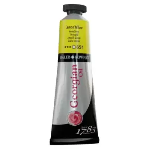 Image of Daler-Rowney 111014651 Georgian Oil 38ml Lemon Yellow