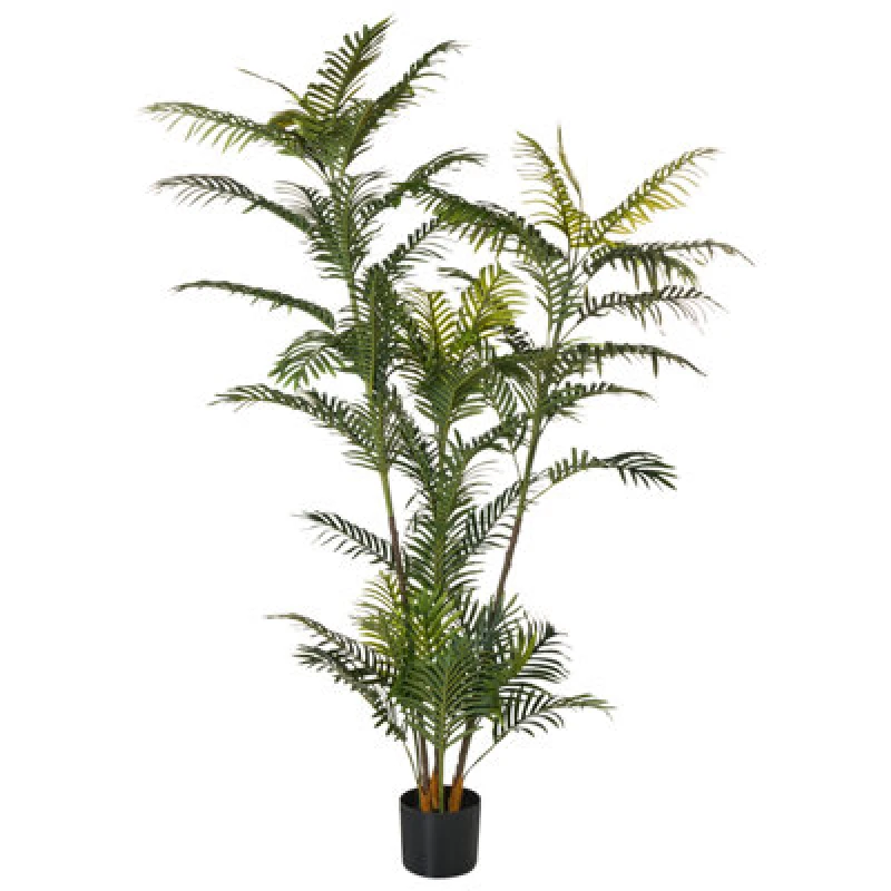 Image of Beliani Artificial Plant Palm Tree 180 Cm Green