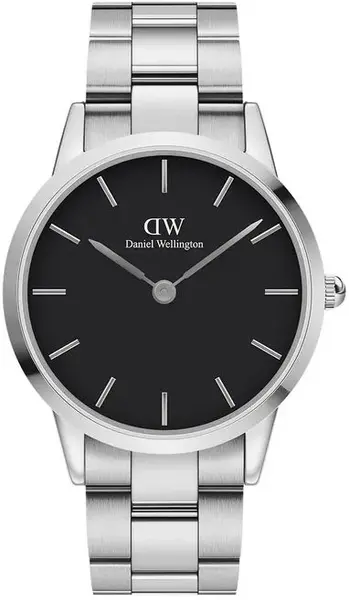 Image of Daniel Wellington Watch Iconic Link Black 40mm - Black DNW-210